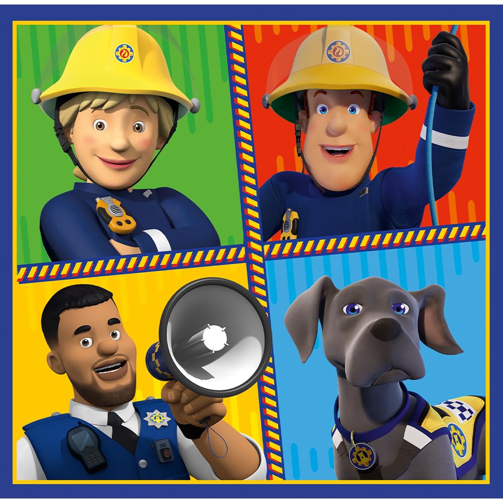 trefl-red-sam-le-pompier-puzzle-3en1-enfant-3-ans image 7