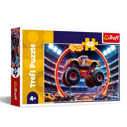 trefl-red-monster-truck-puzzle-60-pi-ces-enfant-4-ans image 7