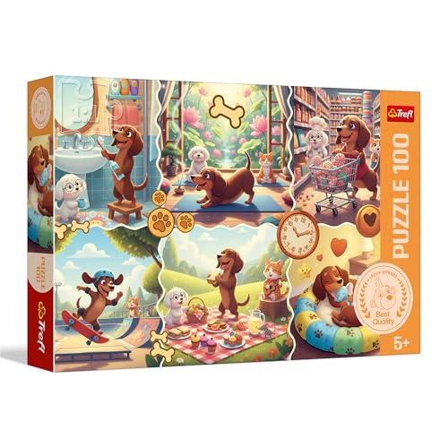 trefl-red-teckel-longue-journ-e-puzzle-100-pi-ces-5-ans image 7