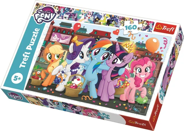 trefl-red-my-little-pony-puzzle-160-pi-ces-enfants-shopping image 1