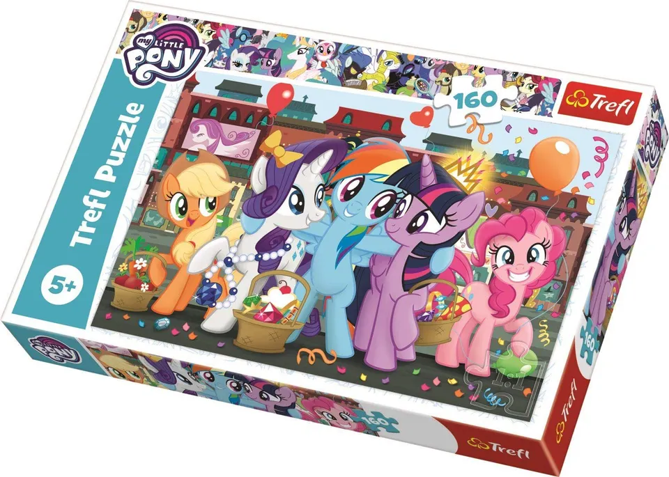trefl-red-my-little-pony-puzzle-160-pi-ces-enfants-shopping image 1