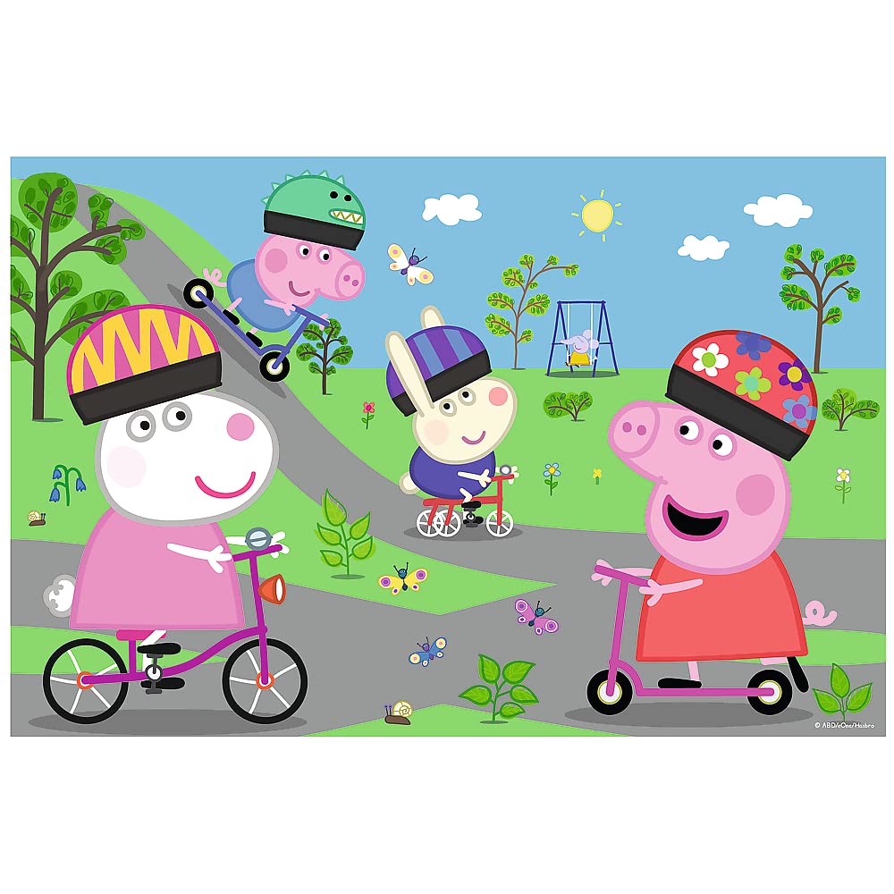 trefl-red-peppa-pig-jour-actif-puzzle-24-maxi-pi-ces-3-ans image 2