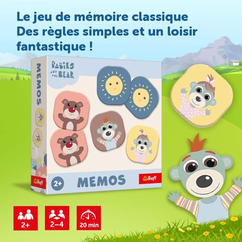 trefl-red-memos-babies-and-bear-jeu-m-moire-16-paires image 8