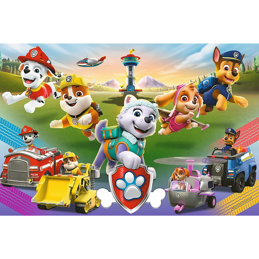 trefl-junior-super-shape-160-puzzle-enfant-paw-patrol-chiens-xl image 2