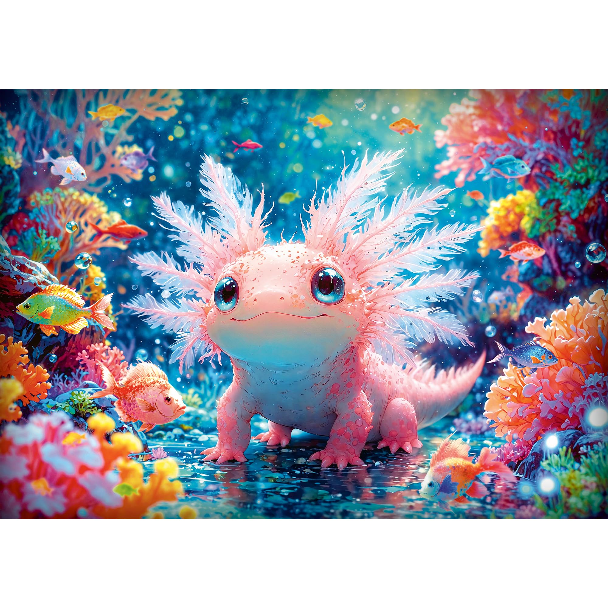trefl-red-axolotl-puzzle-500-pi-ces-animal-d-s-10-ans image 2