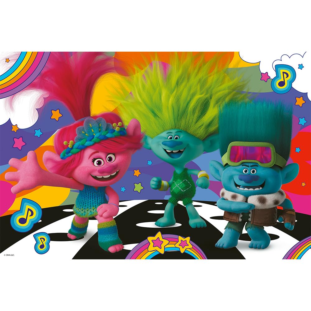 trefl-red-trolls-band-together-puzzle-100-pi-ces-d-s-5-ans image 2