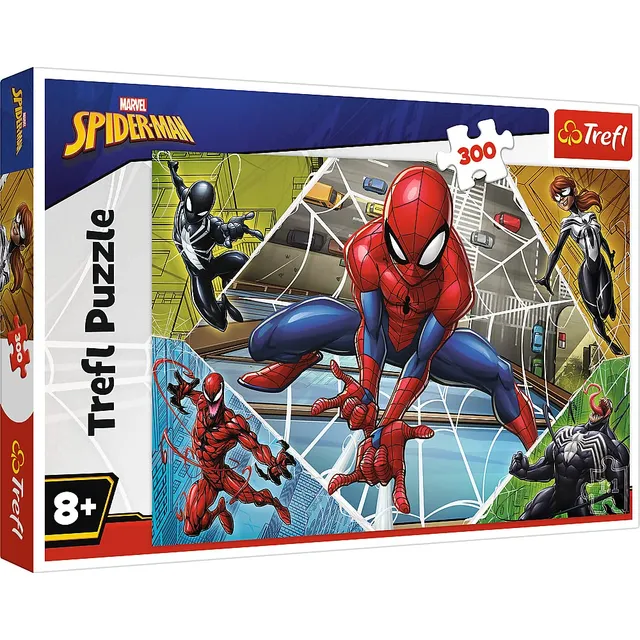 trefl-red-amazing-spiderman-puzzle-300-pi-ces-marvel-8-ans image 1