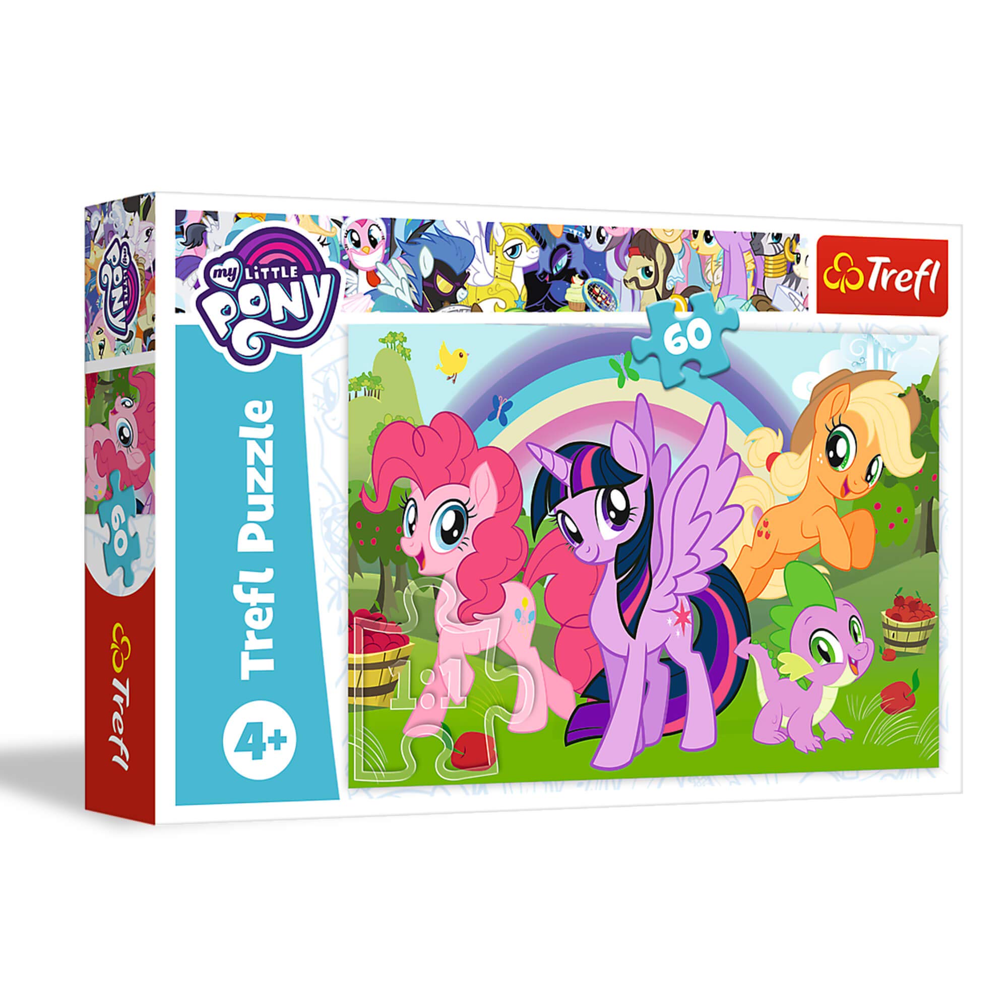 trefl-red-my-little-pony-puzzle-60-pi-ces-arc-en-ciel-4-ans image 1