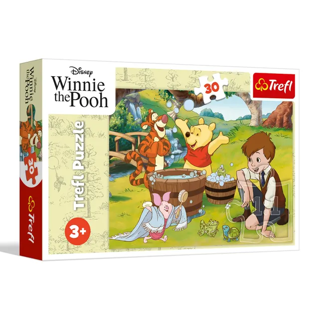 trefl-red-winnie-l-ourson-une-journ-e-puzzle-30-pi-ces-3-ans image 1