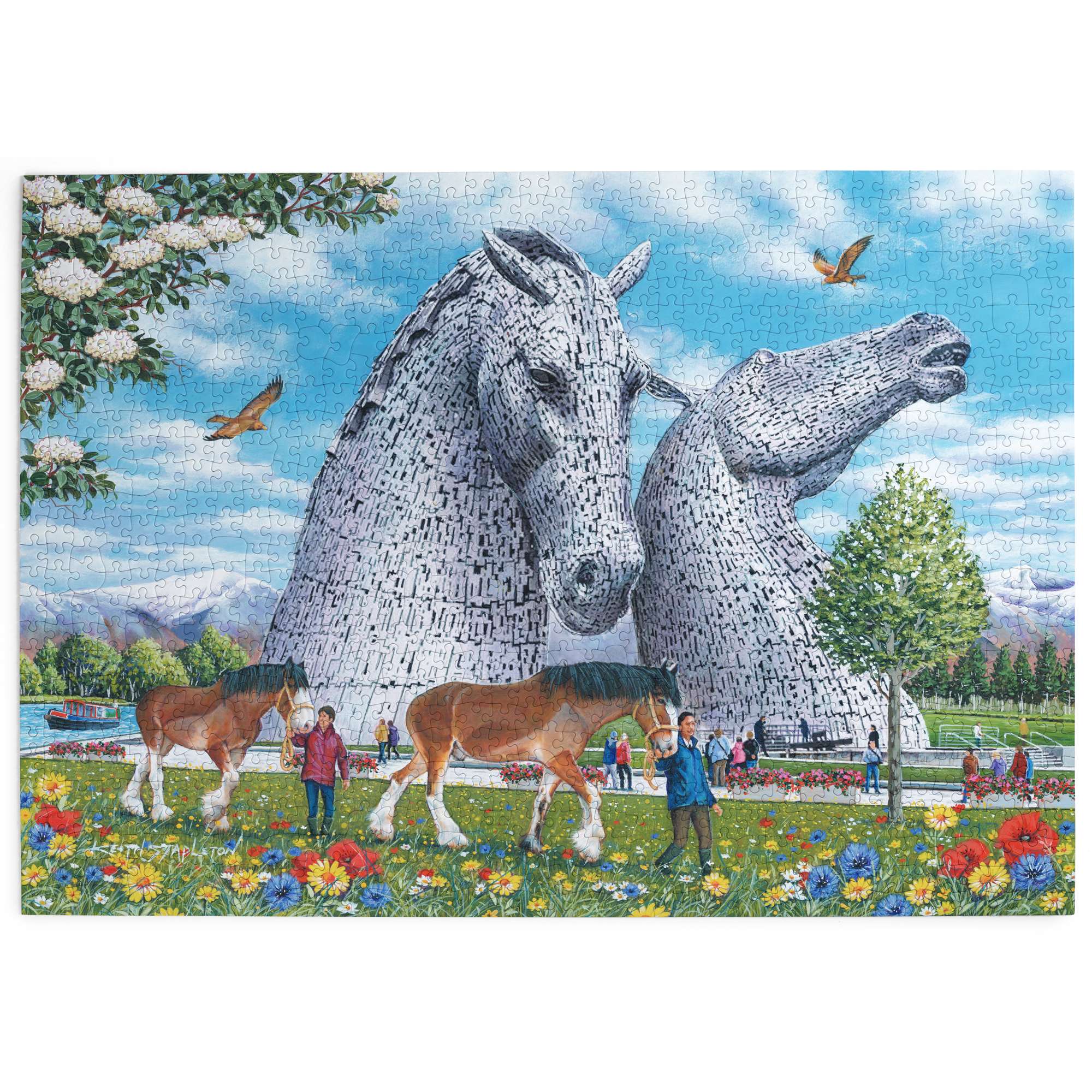 house-of-puzzles-the-kelpies-puzzle-1000-pi-ces-cosse image 2