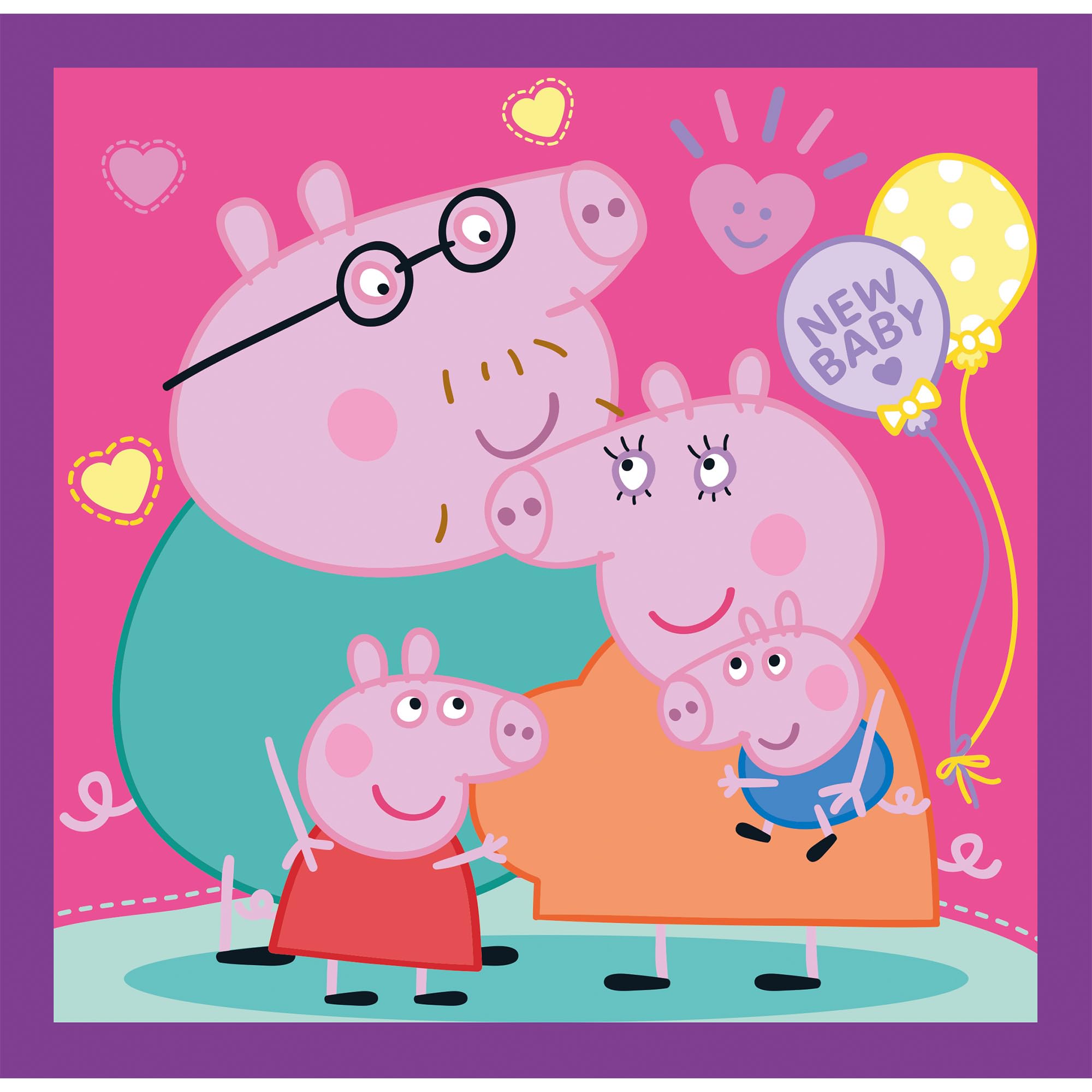 trefl-red-peppa-pig-habitudes-puzzle-3-en-1-d-s-3-ans image 3