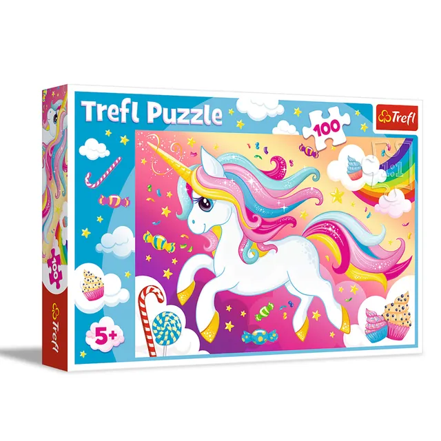trefl-red-belle-licorne-puzzle-100-pi-ces-5-ans image 1