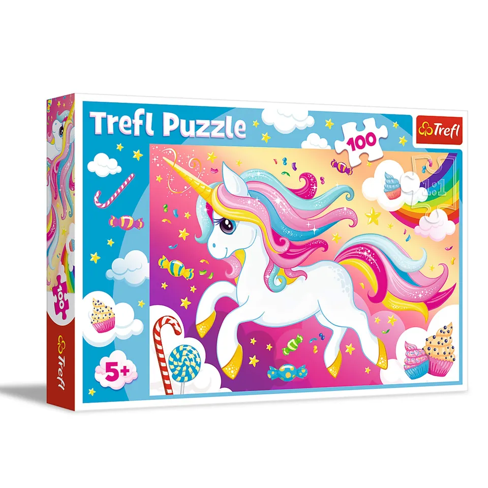 trefl-red-belle-licorne-puzzle-100-pi-ces-5-ans image 1