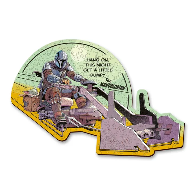 trefl-wood-craft-star-wars-mandalorian-puzzle-bois-160-pi-ces image 1