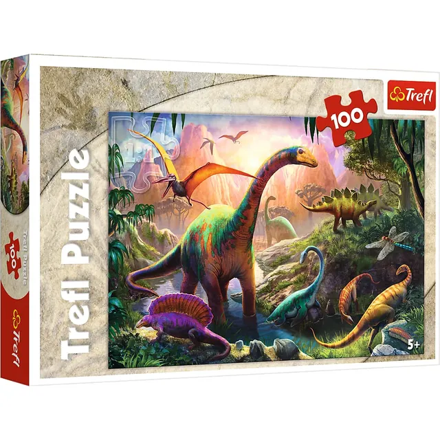 trefl-red-dinosaures-puzzle-100-pi-ces-5-ans image 1