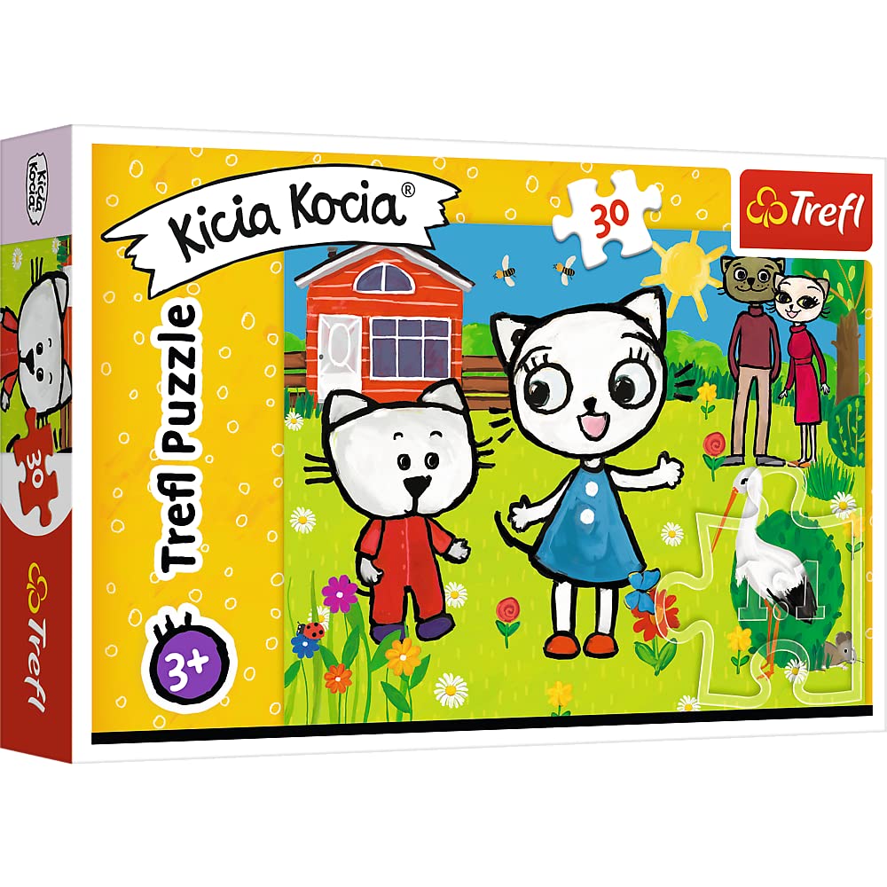 trefl-red-kicia-kocia-chaton-puzzle-30-pi-ces-3-ans image 1