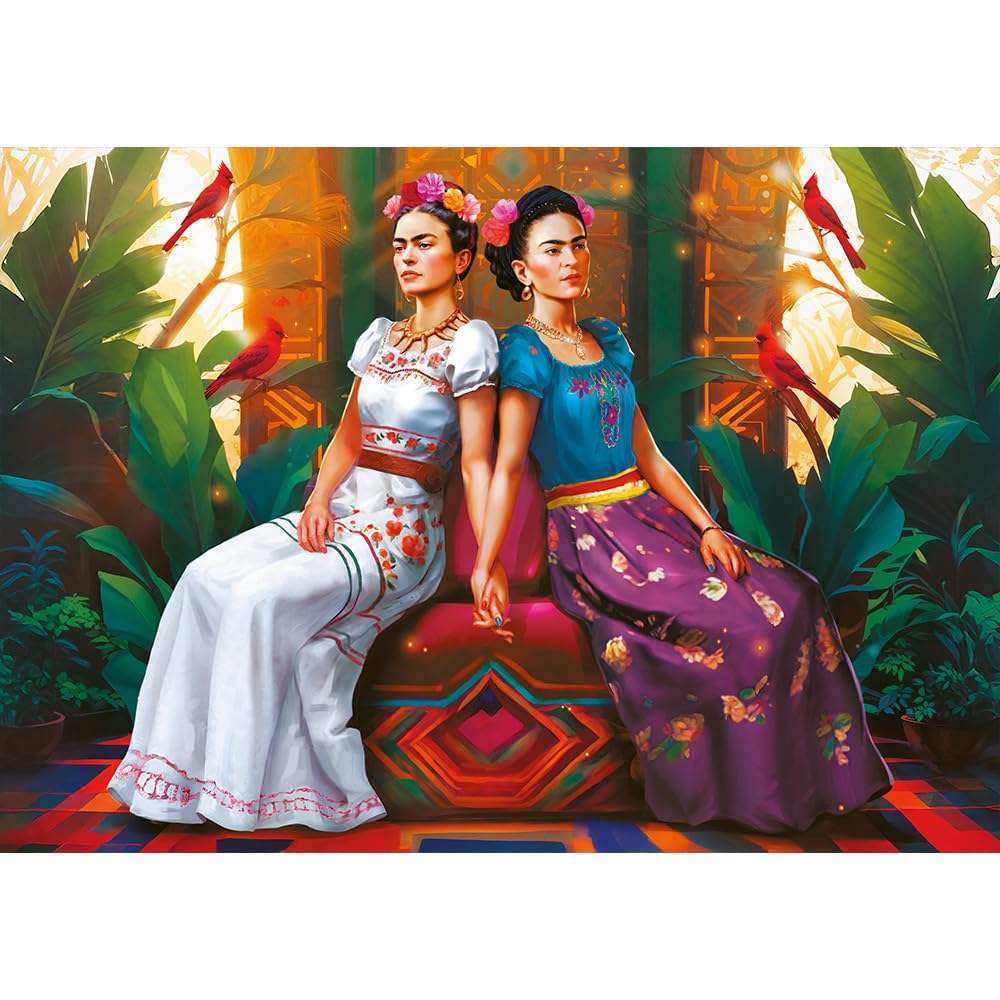 trefl-premium-plus-frida-kahlo-deux-visages-puzzle-1000-pi-ces image 2