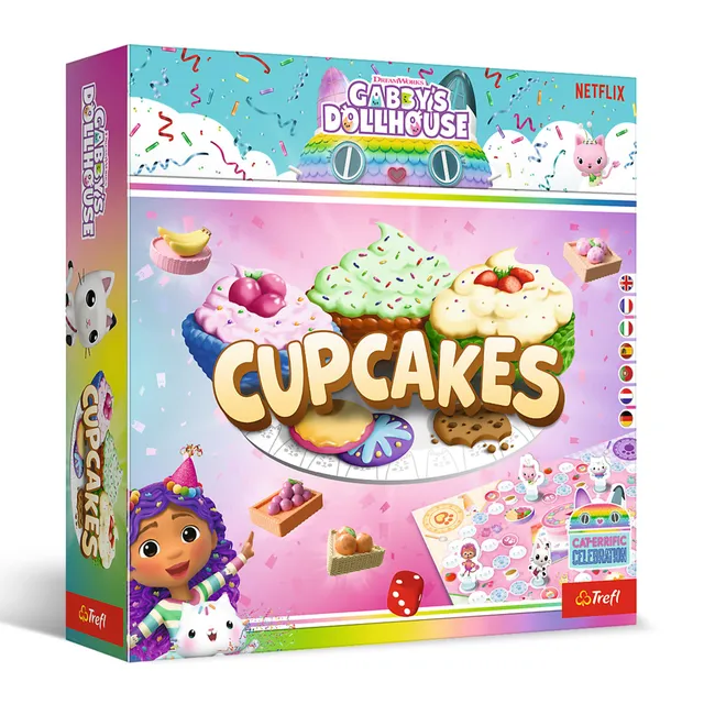 trefl-red-cupcakes-gabby-s-dollhouse-jeu-de-soci-t-d-s-4-ans image 1