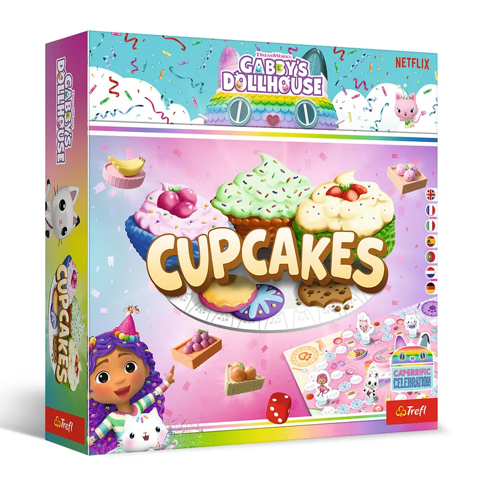 trefl-red-cupcakes-gabby-s-dollhouse-jeu-de-soci-t-d-s-4-ans image 1