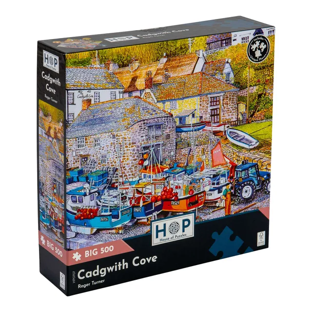 house-of-puzzles-big-500-puzzle-cadgwith-cove-500-pi-ces-xl image 1
