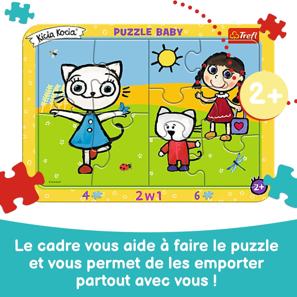 trefl-baby-kicia-kocia-puzzle-cadre-4-6-pi-ces-2-ans image 2