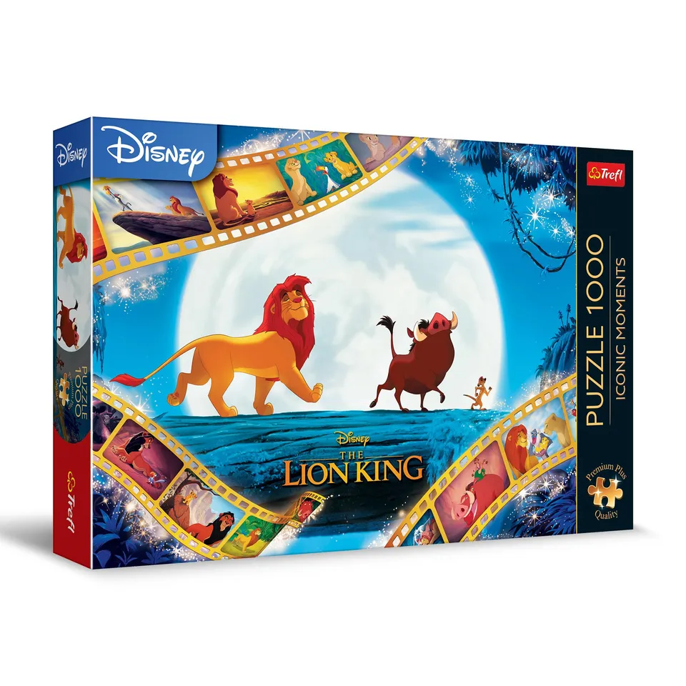 trefl-premium-plus-roi-lion-puzzle-1000-pcs-iconic-moments image 1