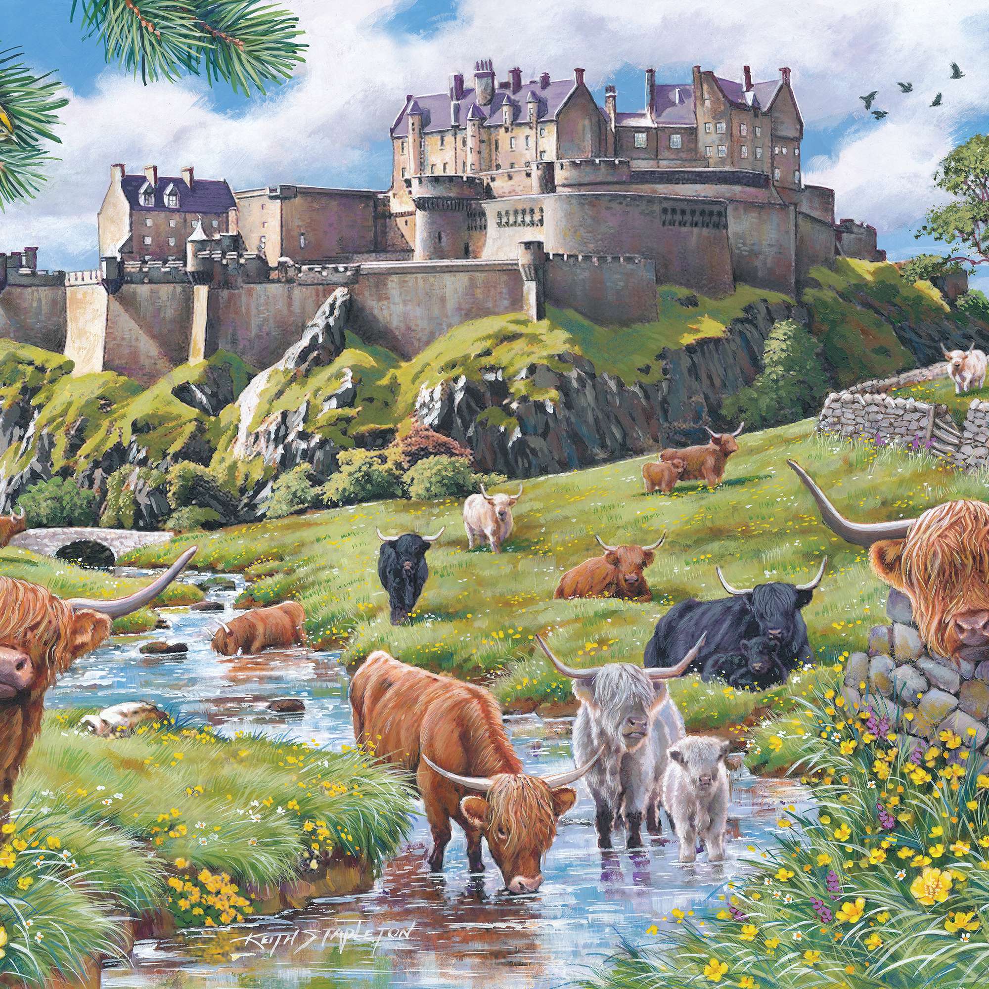 house-of-puzzles-stirling-castle-puzzle-1000-pi-ces-ch-teau image 3