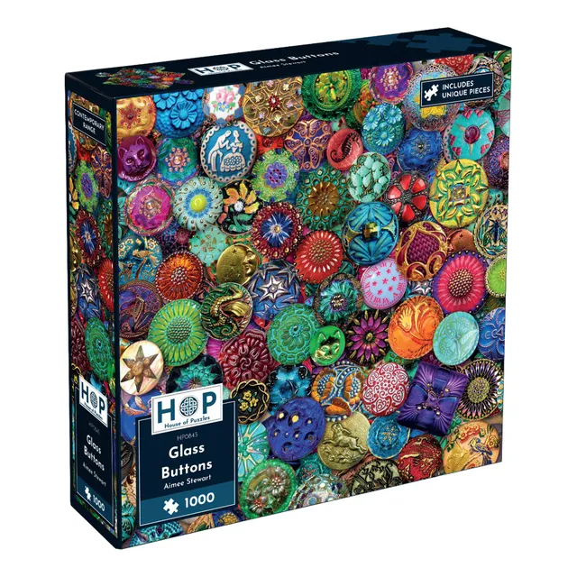 house-of-puzzles-glass-buttons-puzzle-1000-pi-ces-boutons-aimee-stewart image 1