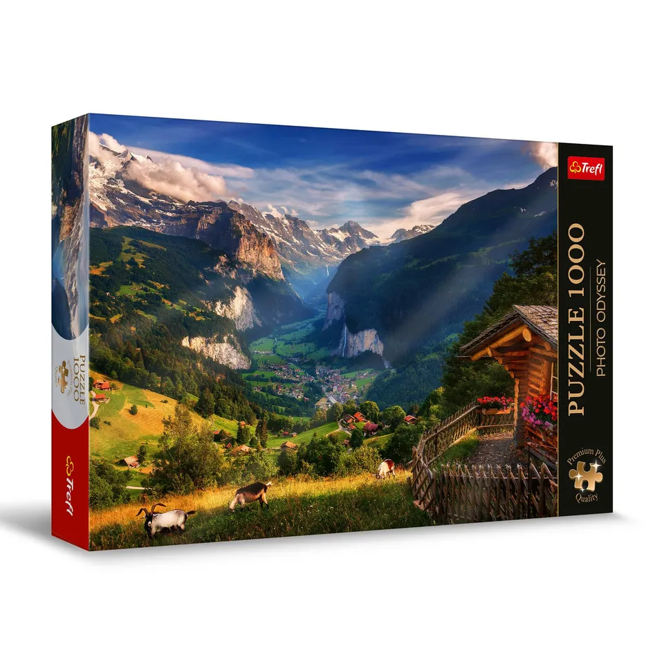 trefl-premium-plus-lauterbrunnen-puzzle-photo-1000-pi-ces-poster image 1