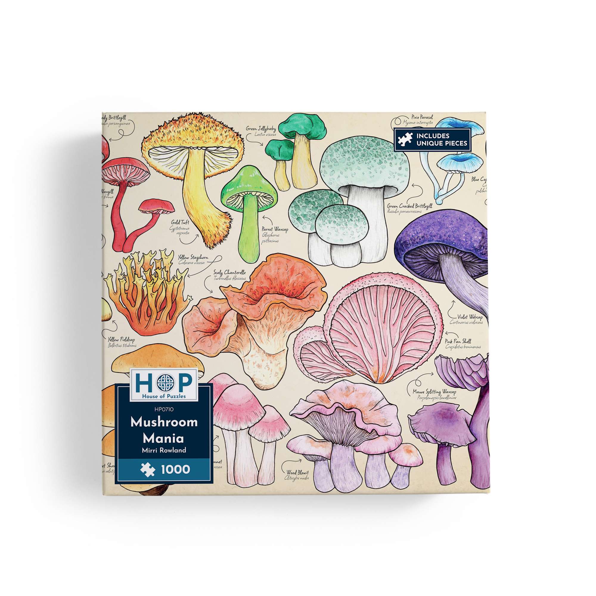 house-of-puzzles-mushroom-mania-puzzle-1000-pi-ces-champignons image 4