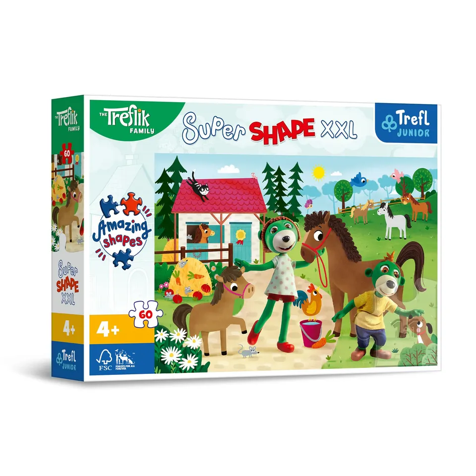 treflik-family-puzzle-60-xxl-super-shape-l-curie-4-ans image 1