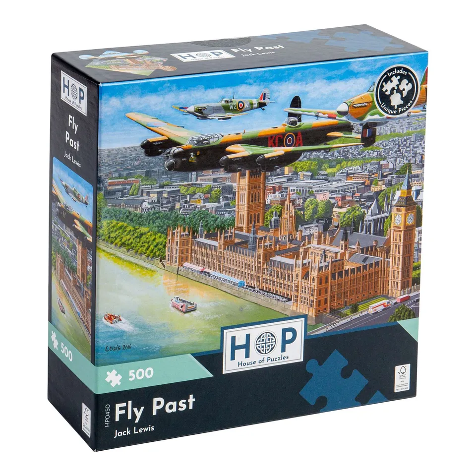 house-of-puzzles-fly-past-puzzle-500-pi-ces-aviation image 1