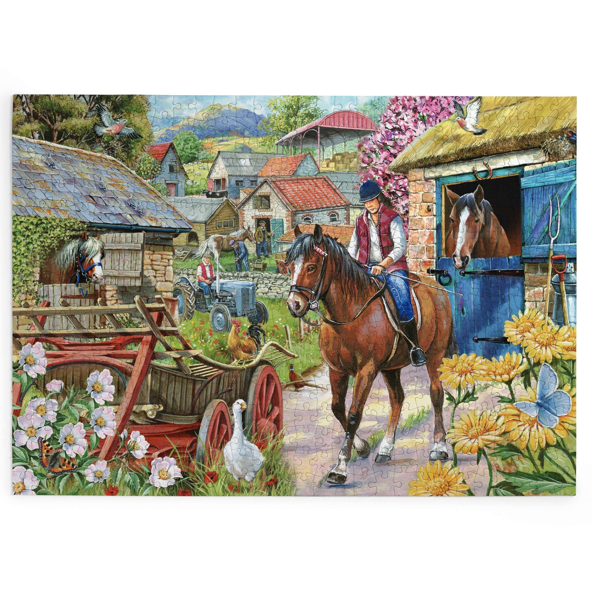 house-of-puzzles-big-500-puzzle-500-pi-ces-stepping-out-ferme image 2