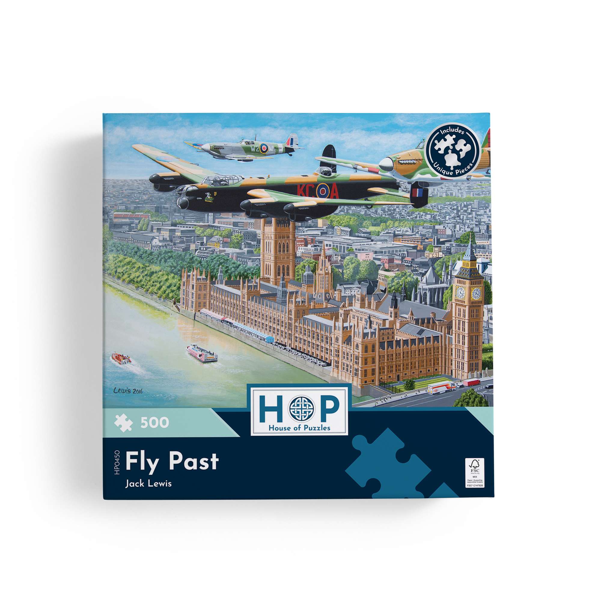 house-of-puzzles-fly-past-puzzle-500-pi-ces-aviation image 4