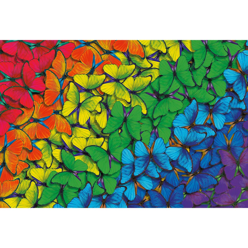 trefl-wood-craft-papillons-arc-en-ciel-501-pcs-puzzle-bois image 2