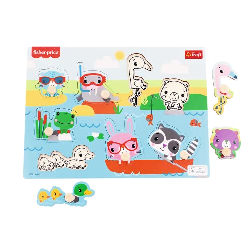 trefl-wood-craft-puzzle-bois-au-bord-de-l-eau-18-mois image 7