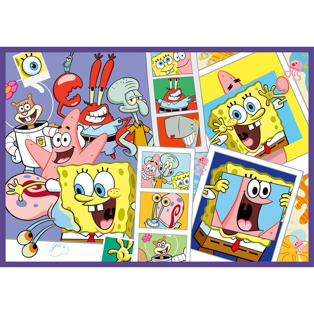 trefl-red-spongebob-puzzle-4x250-pi-ces-ado-bob-l-ponge image 8