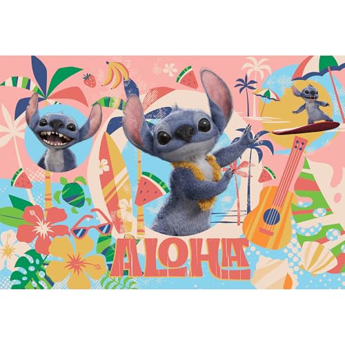 trefl-red-lilo-stitch-puzzle-100-pi-ces-5-ans-action image 8