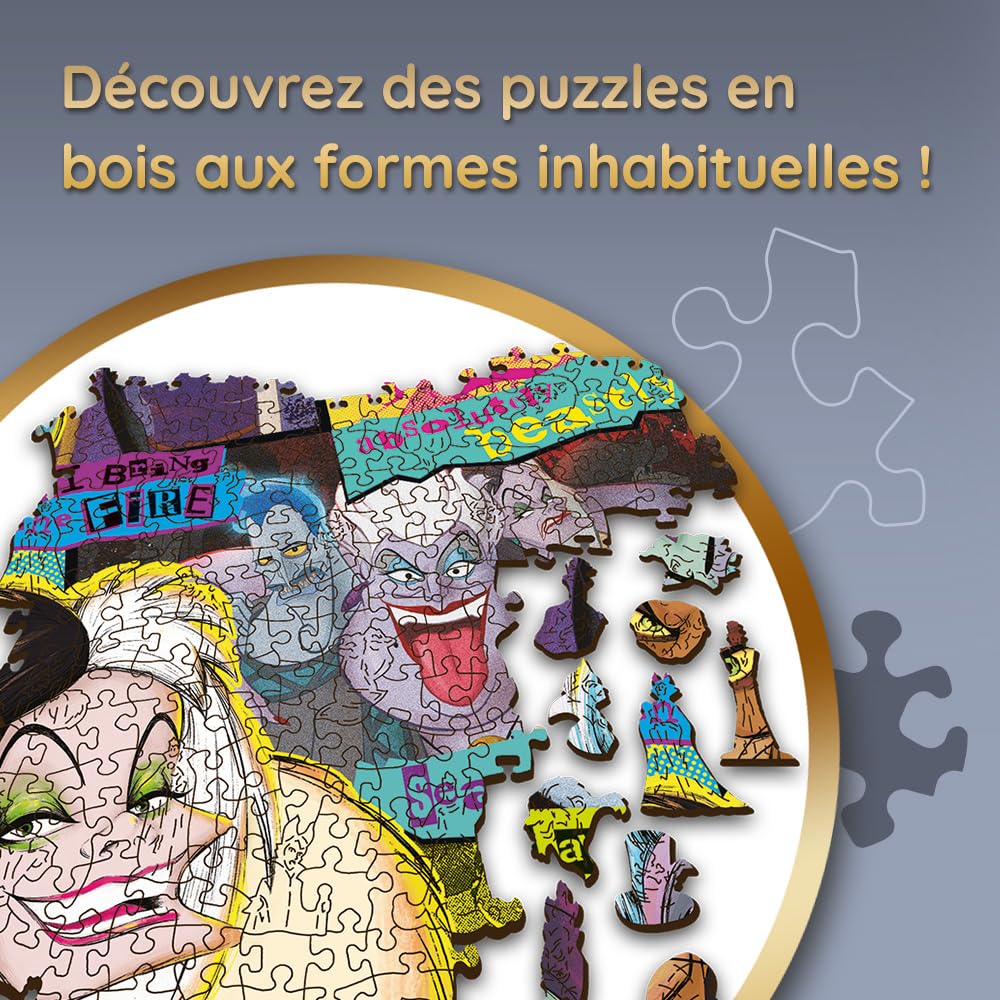 trefl-wood-craft-disney-villains-puzzle-bois-1000-pi-ces image 4