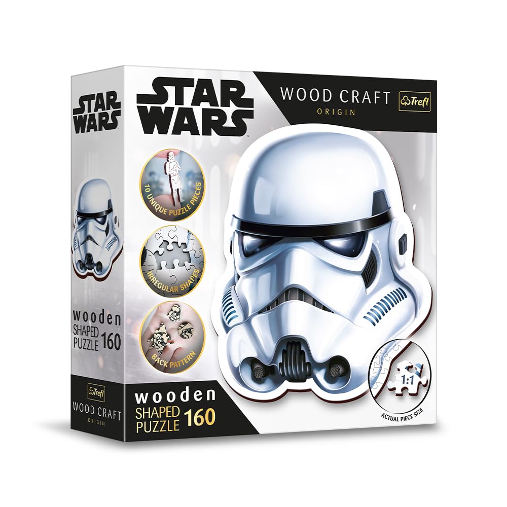 trefl-wood-craft-star-wars-casque-stormtrooper-puzzle-bois-160-pi-ces image 2