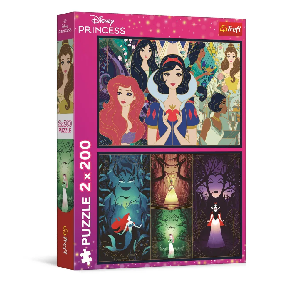 trefl-disney-princess-puzzle-2x200-pi-ces-princesses image 1