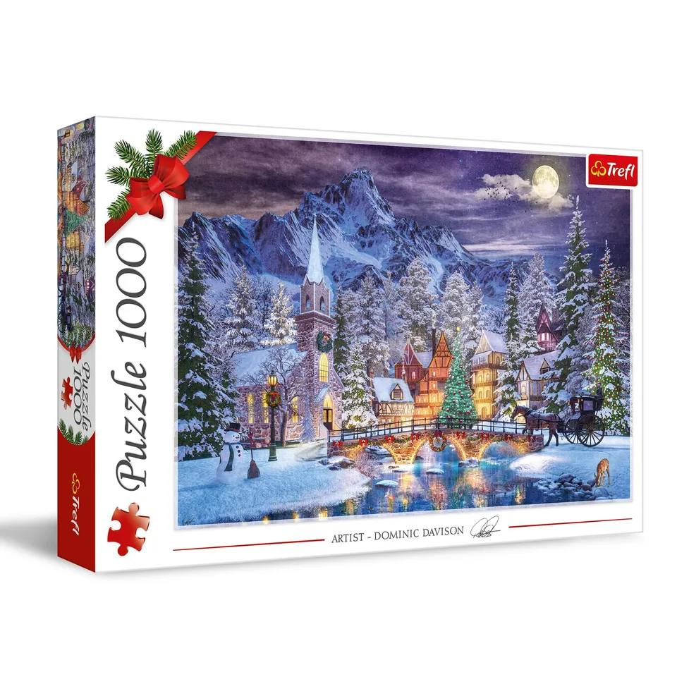 trefl-red-1000-pi-ces-puzzle-no-l-montagne-mystique-68x48-cm image 1