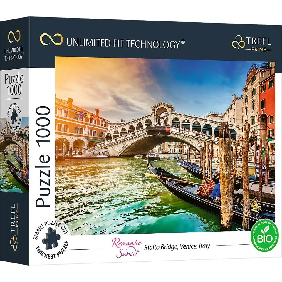 trefl-prime-10692-romantic-sunset-venise-puzzle-1000-pi-ces image 1
