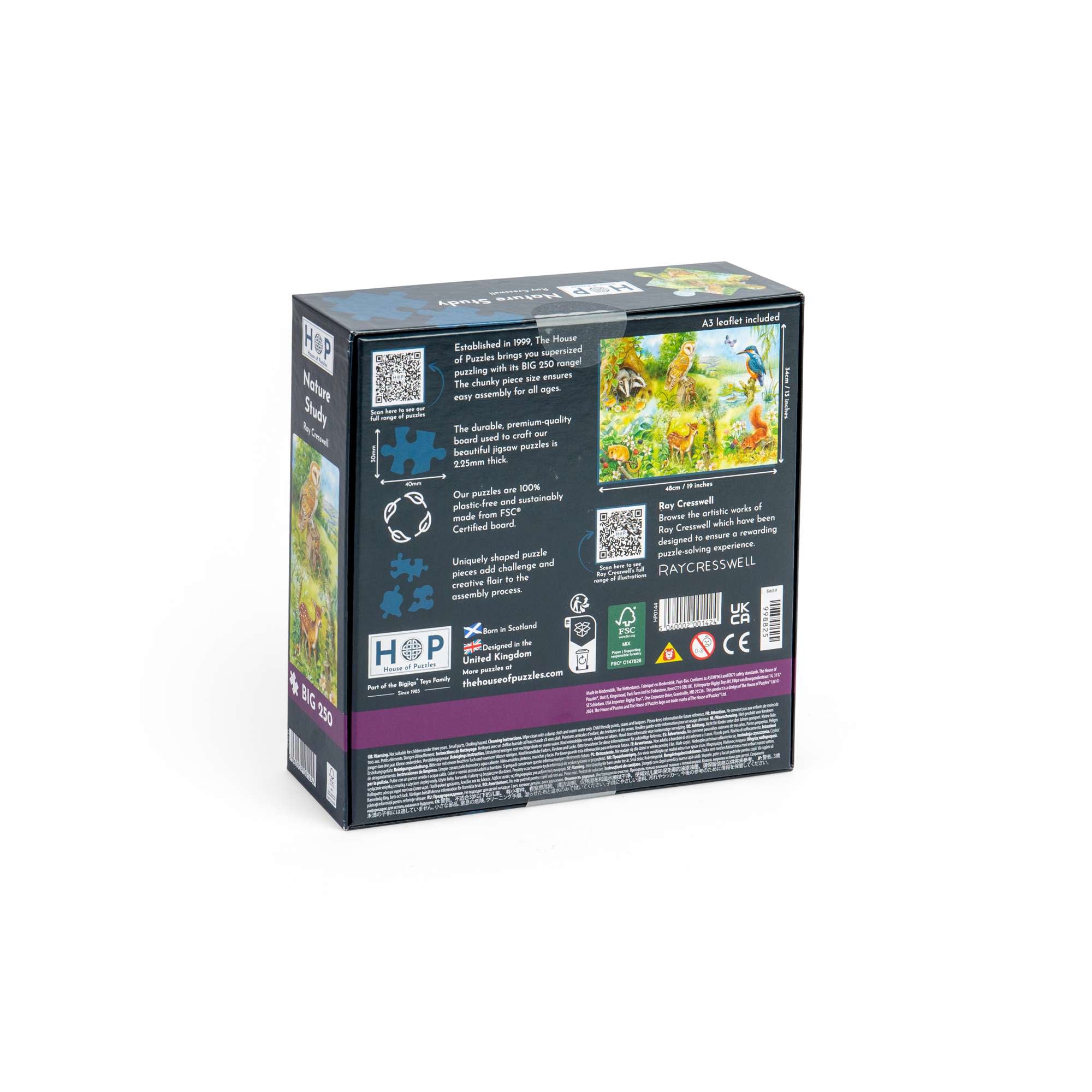 house-of-puzzles-big-250-nature-study-puzzle-250-pi-ces-animaux image 3