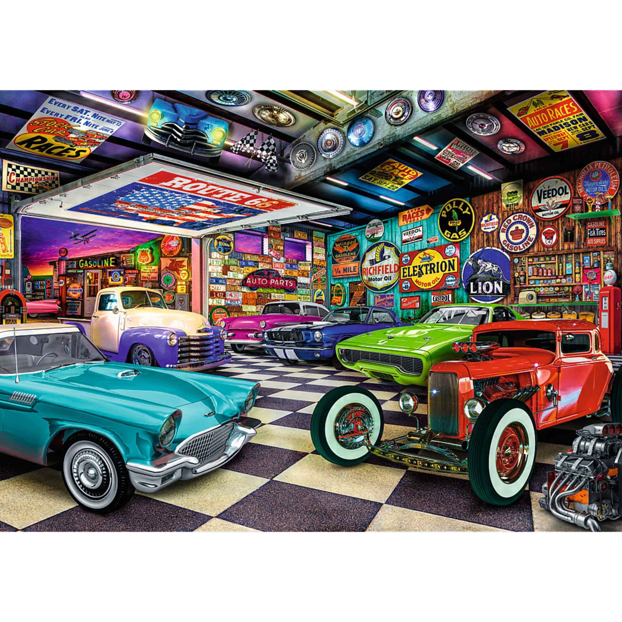 trefl-premium-plus-tea-time-puzzle-1000-pi-ces-garage image 2