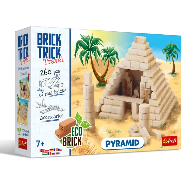 trefl-red-brick-trick-pyramide-jeu-construction-260-briques image 1