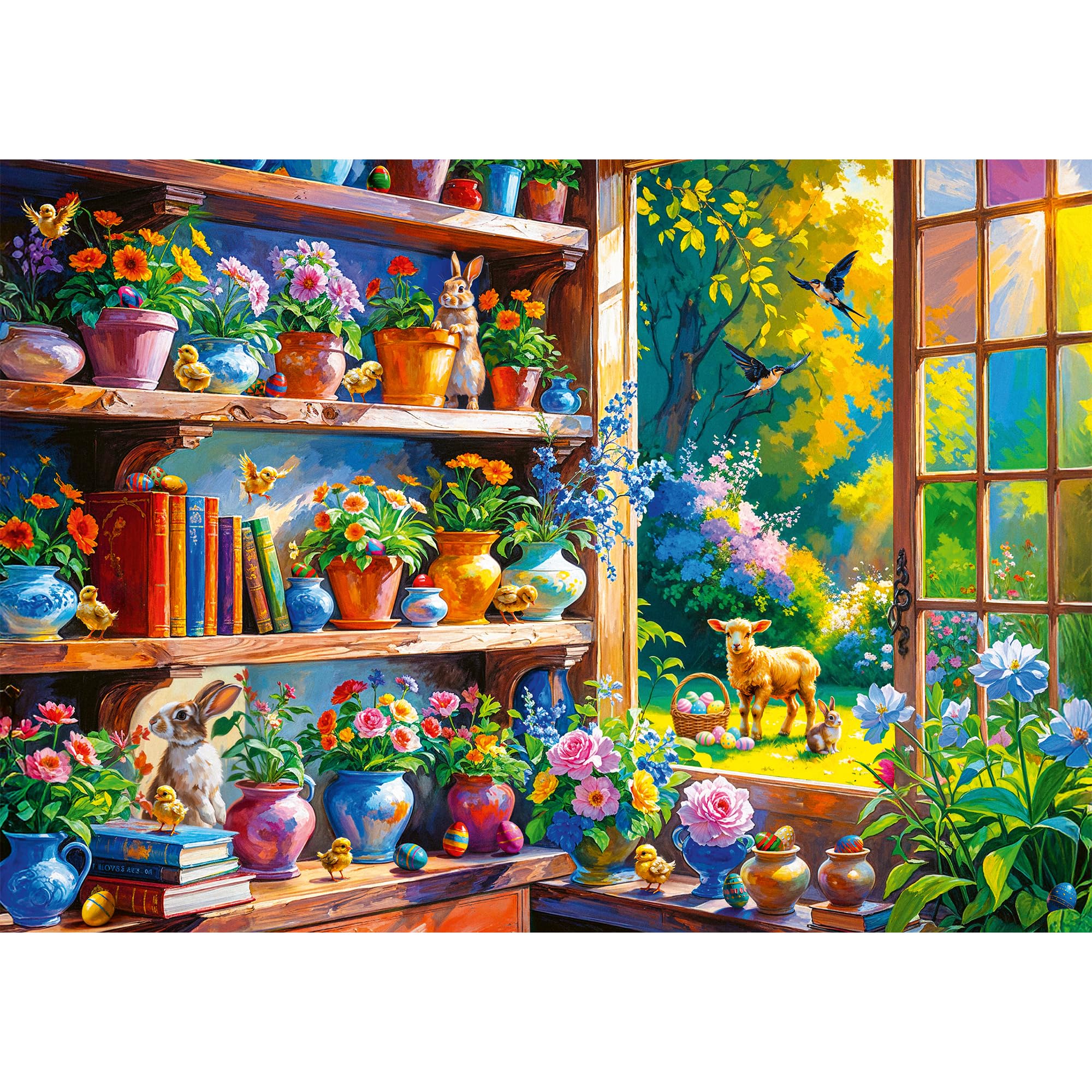 trefl-red-matin-de-printemps-puzzle-500-pi-ces-orangerie image 2