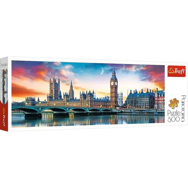 trefl-premium-plus-big-ben-puzzle-500-pi-ces-panorama-londres image 1
