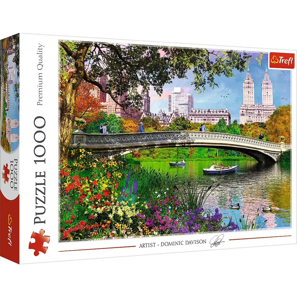 trefl-red-central-park-puzzle-1000-pi-ces-new-york image 1