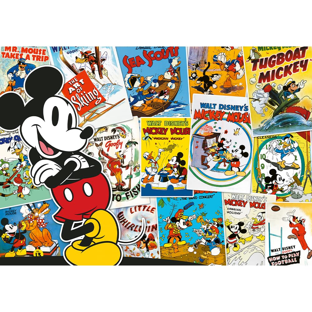 trefl-red-mickey-mouse-puzzle-1000-pi-ces-disney-r-tro image 2